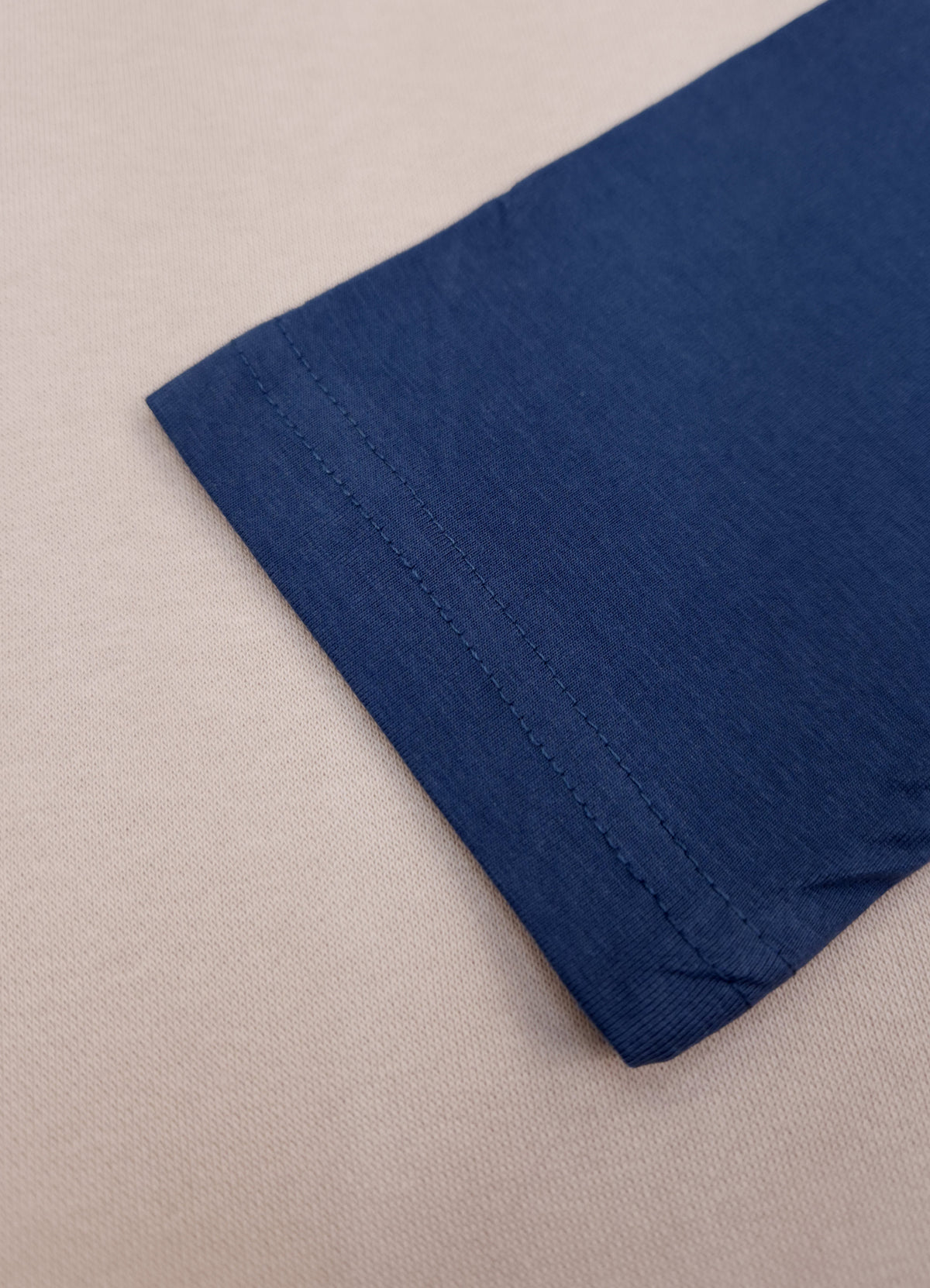 YB - 215 - Blue - Premium Quality Cotton Lycra 180-190 gsm fabric