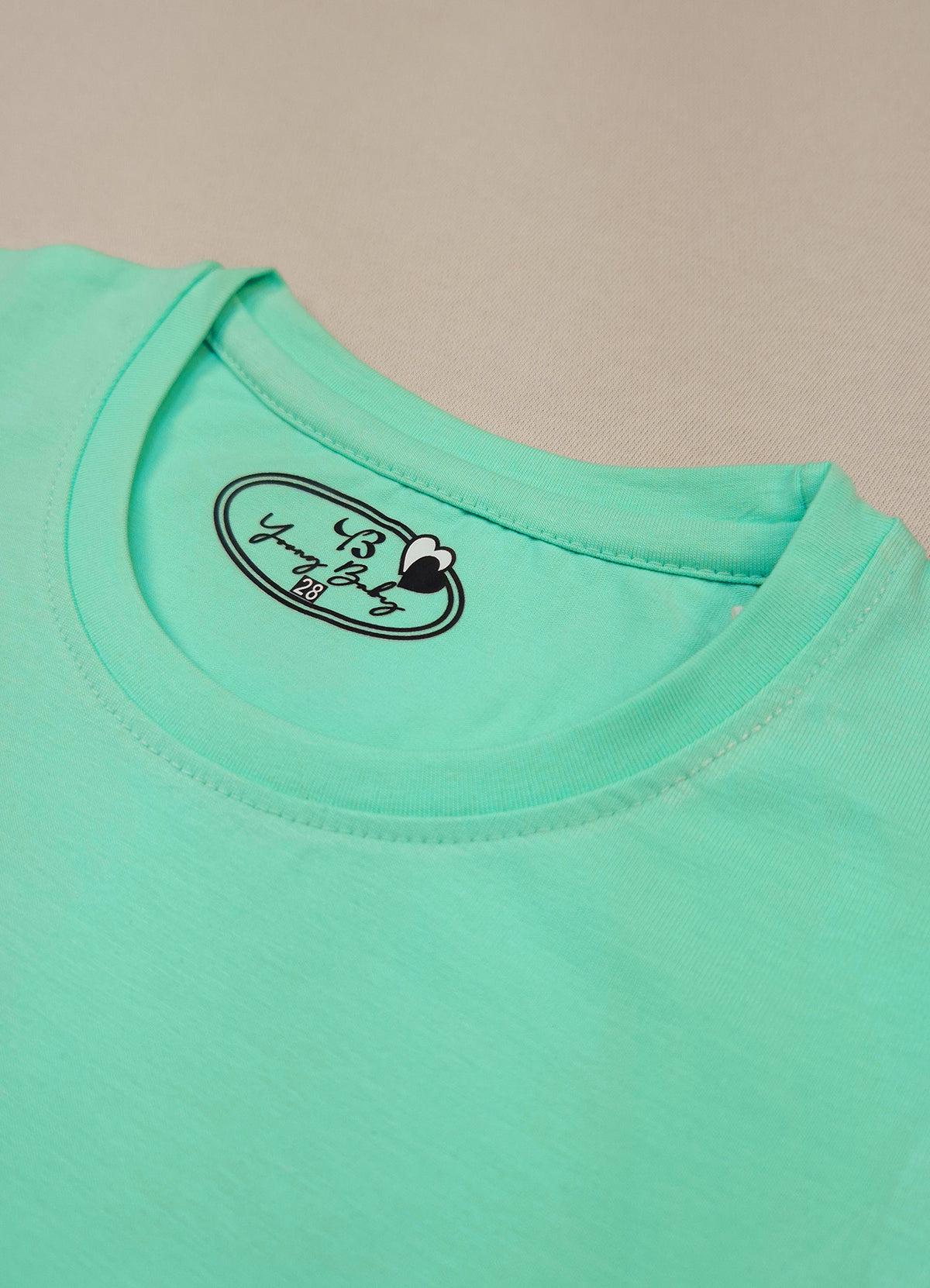 YB - 208 - Cyan - Premium Quality Cotton Lycra 180-190 gsm fabric embroidery work