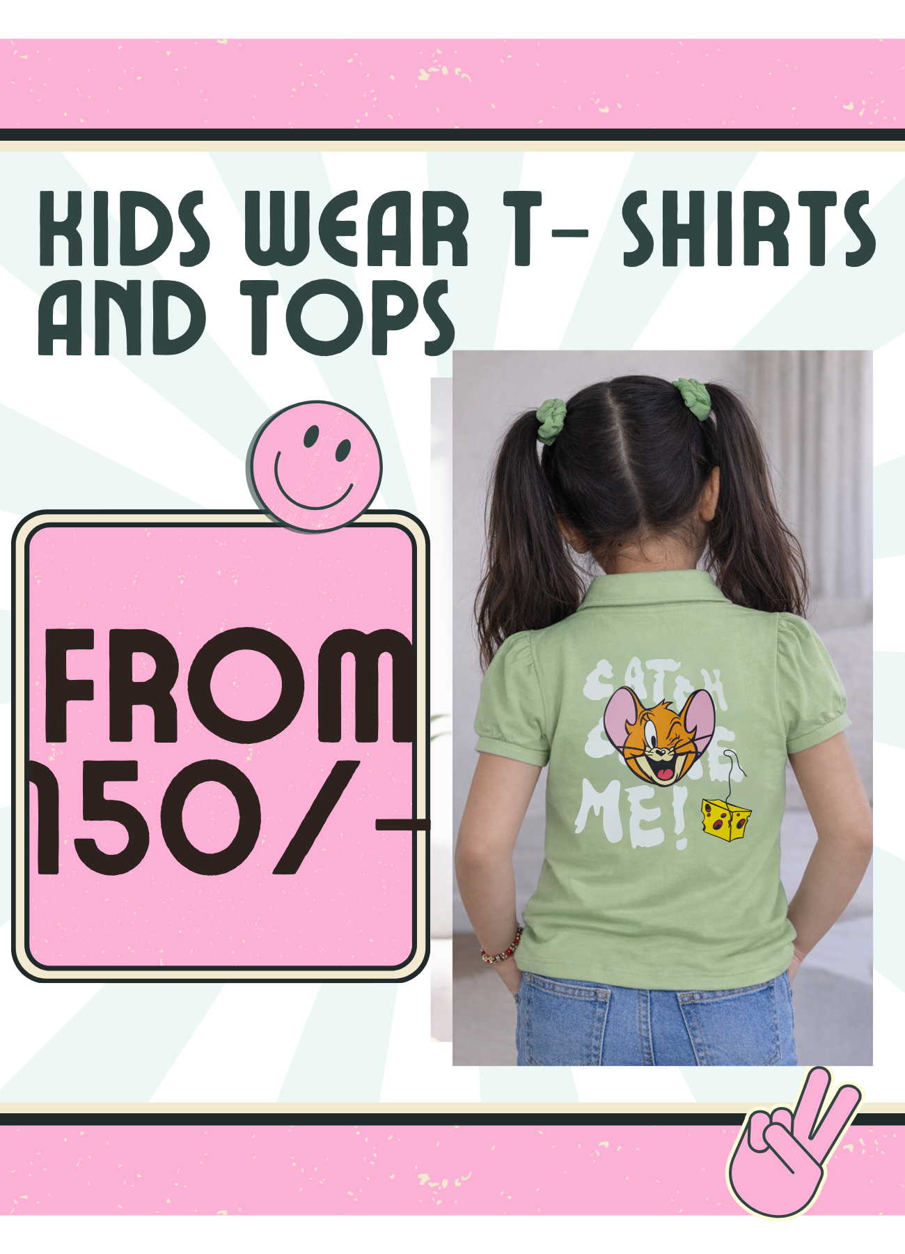 Girls T shirts and tops