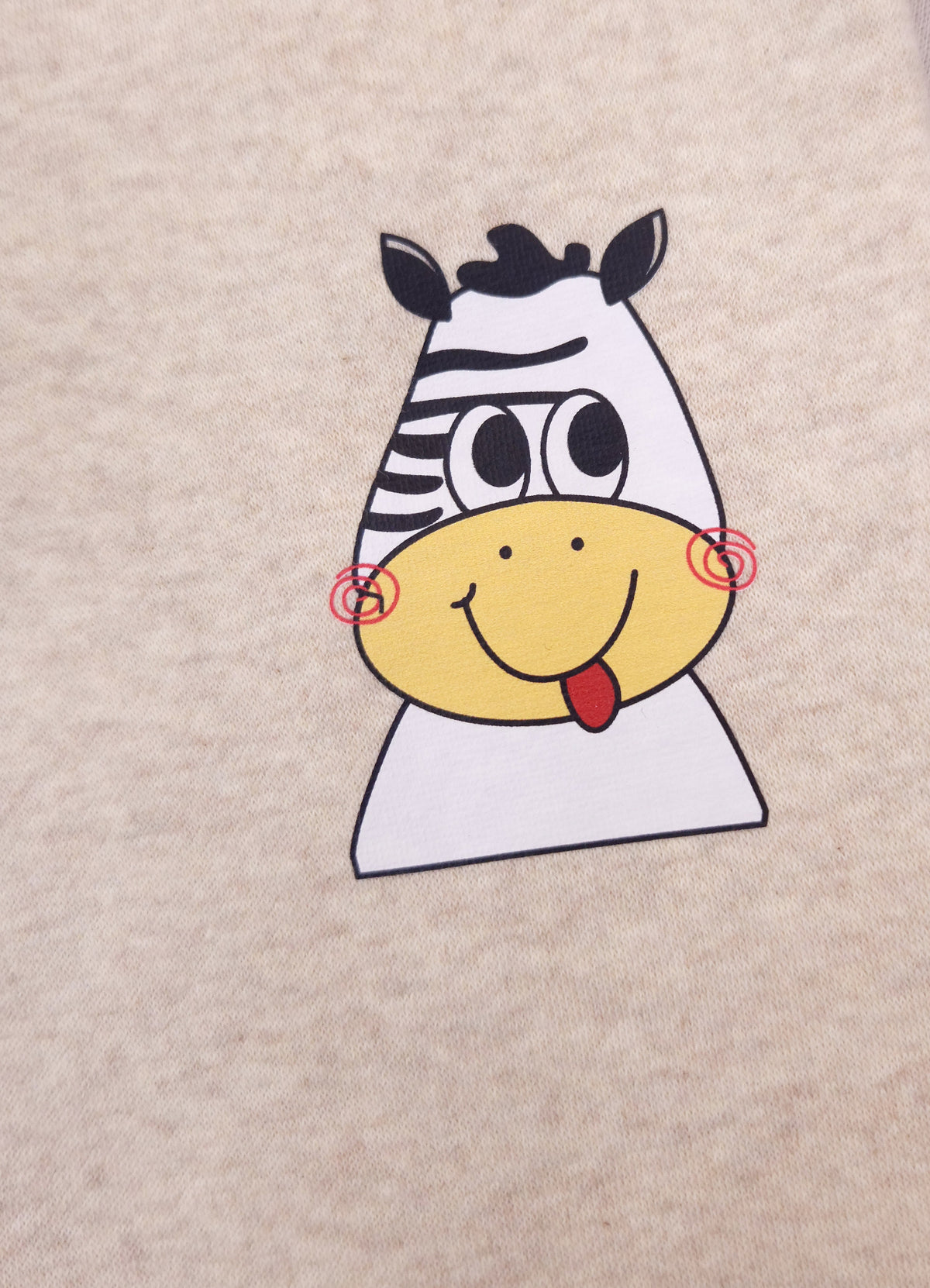 YB - 2518 - Beige | 330-340 GSM Cotton Fleece Premium Design