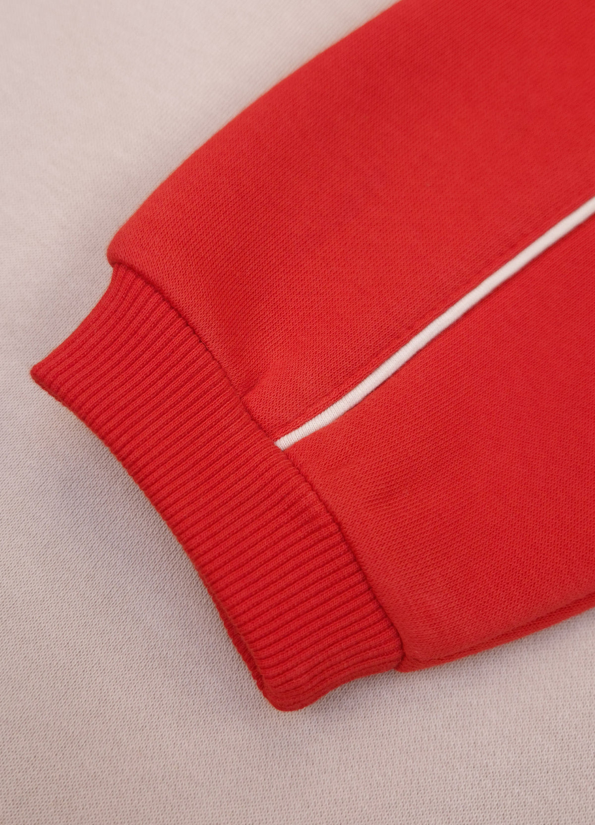 YB - 2517 - Red | 330-340 GSM Premium Cotton Fleece | Hd Print