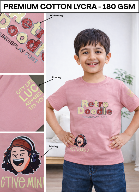 FL - 1553 - HD Print  T- shirt ( Pack of 3 )