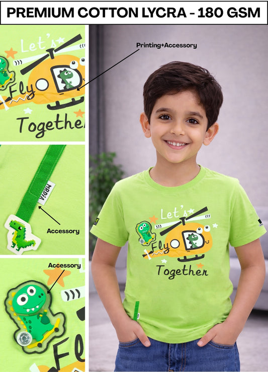 FL - 1559 - HD Print  Accessory Parrot Gn ( Pack of 7 Pcs )