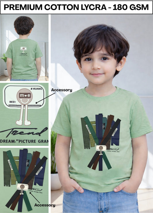 FL - 1556 - Accessory Work Pista Green  ( Pack of 7 Pcs )