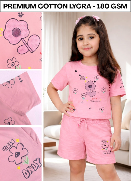 FL - 1675 Peach Cord Set ( Pack of 6 )