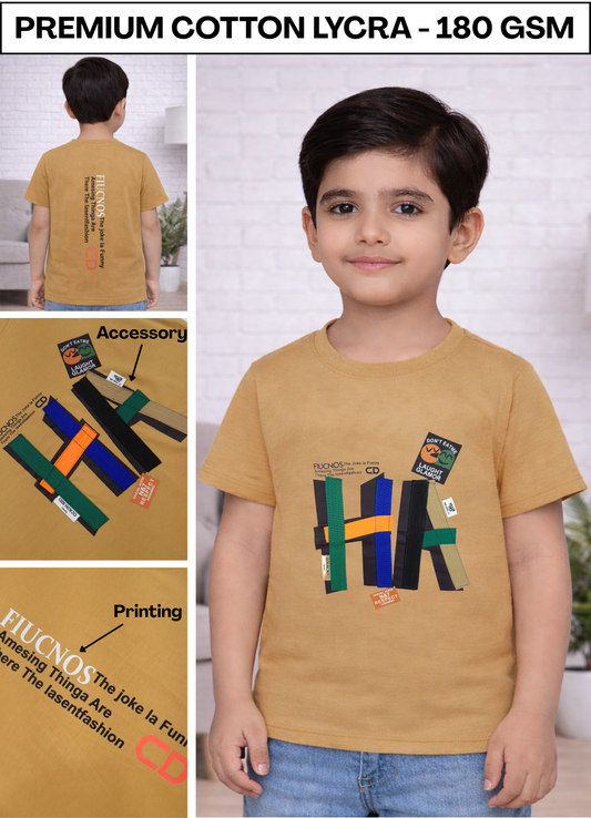 FL - 1551 - HD Print  T- shirt ( Pack of 3 )