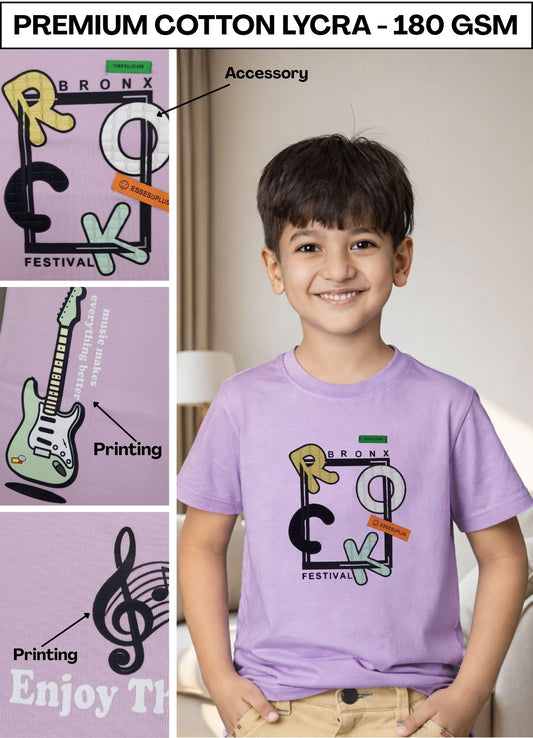 FL - 1550- HD Print   Lavender ( Pack of 7 Pcs  )