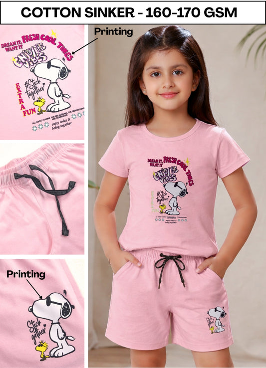 Yb - 41 Peach Cord Set ( Pack of 6 )