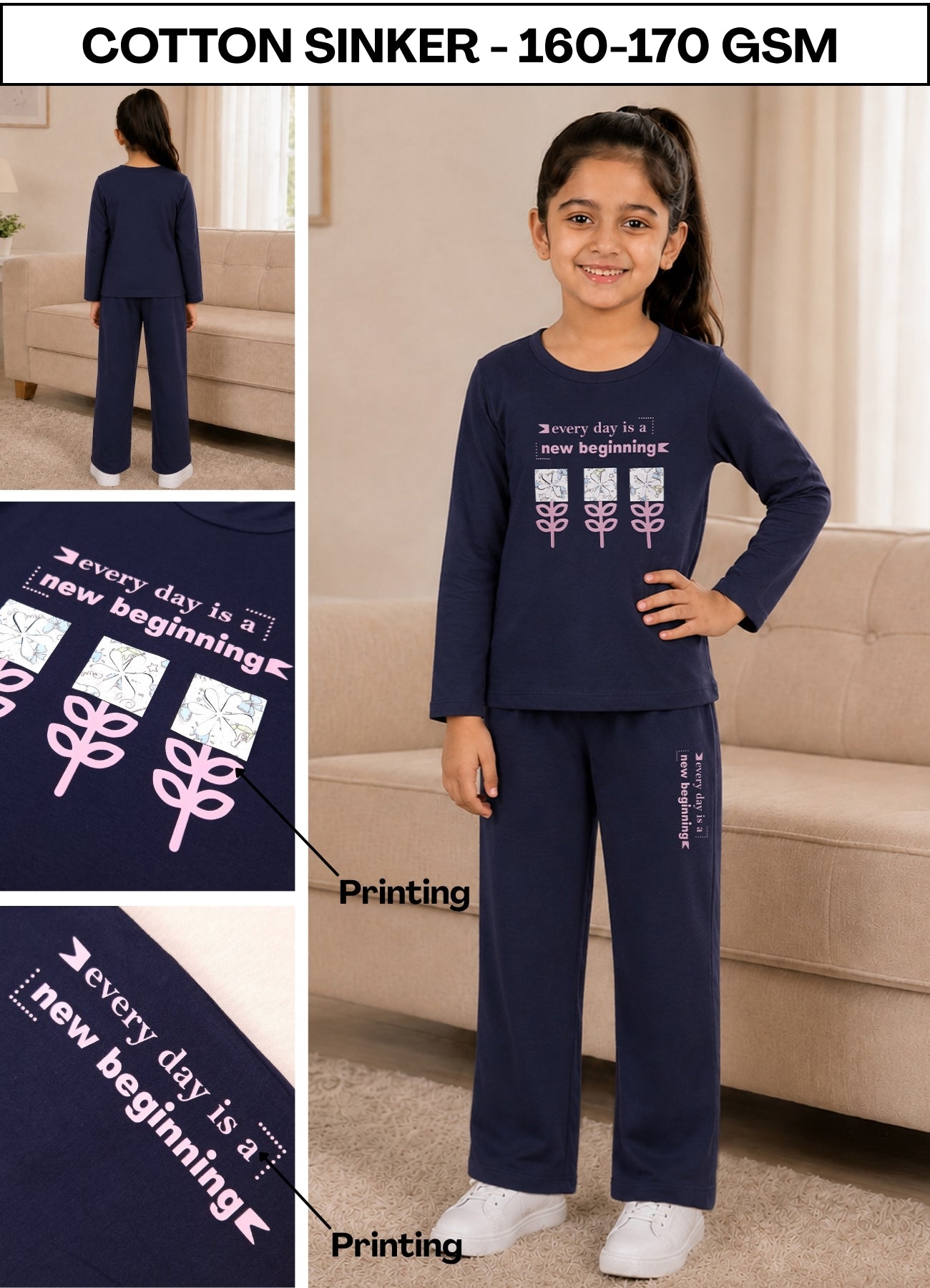 YB - 222 - Navy Blue
