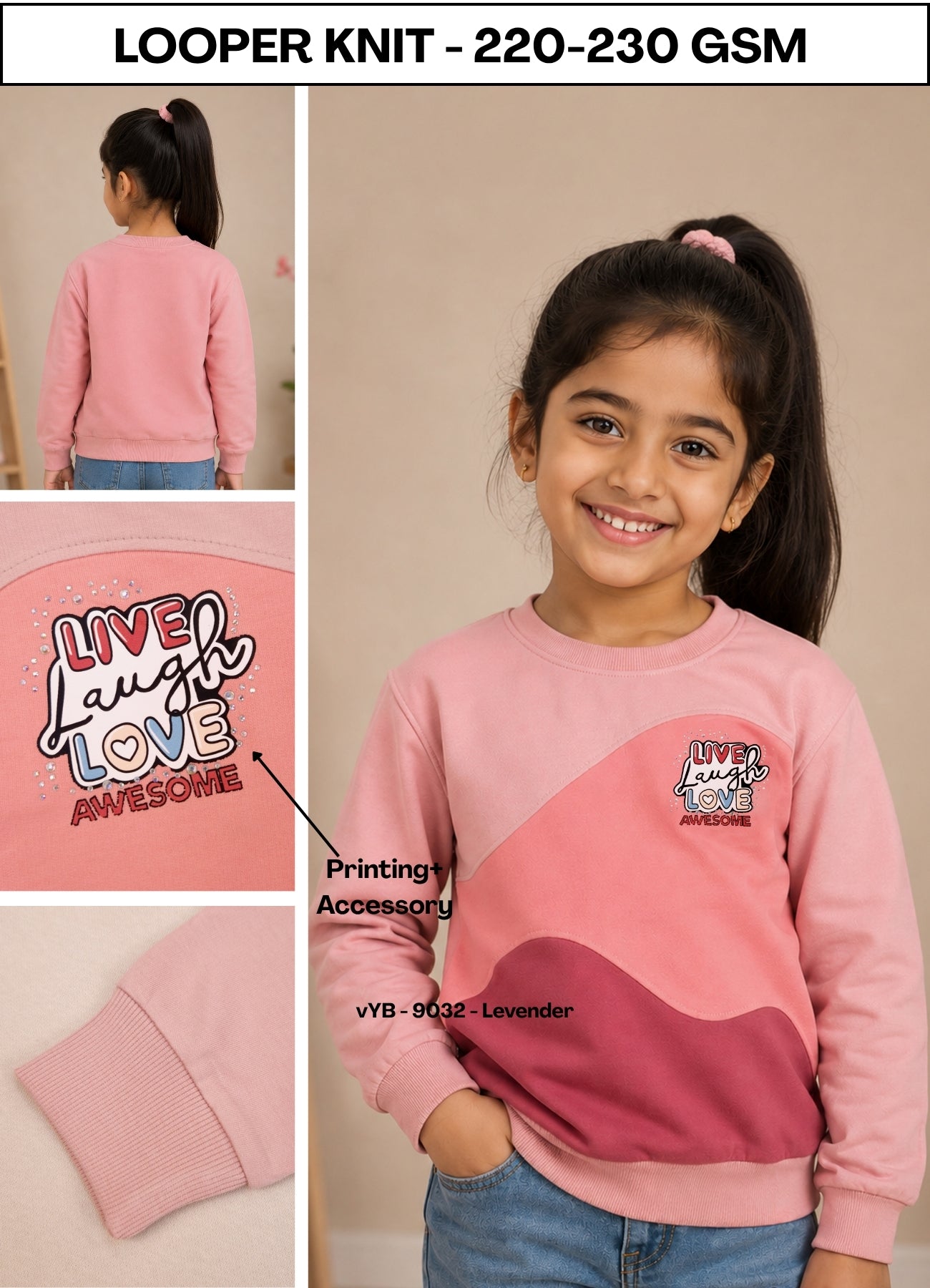YB - 9032 - Peach