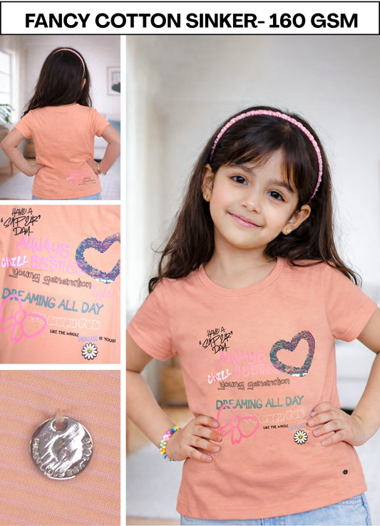 FL - 6410 - HD Print  T- shirt ( Pack of 3 )