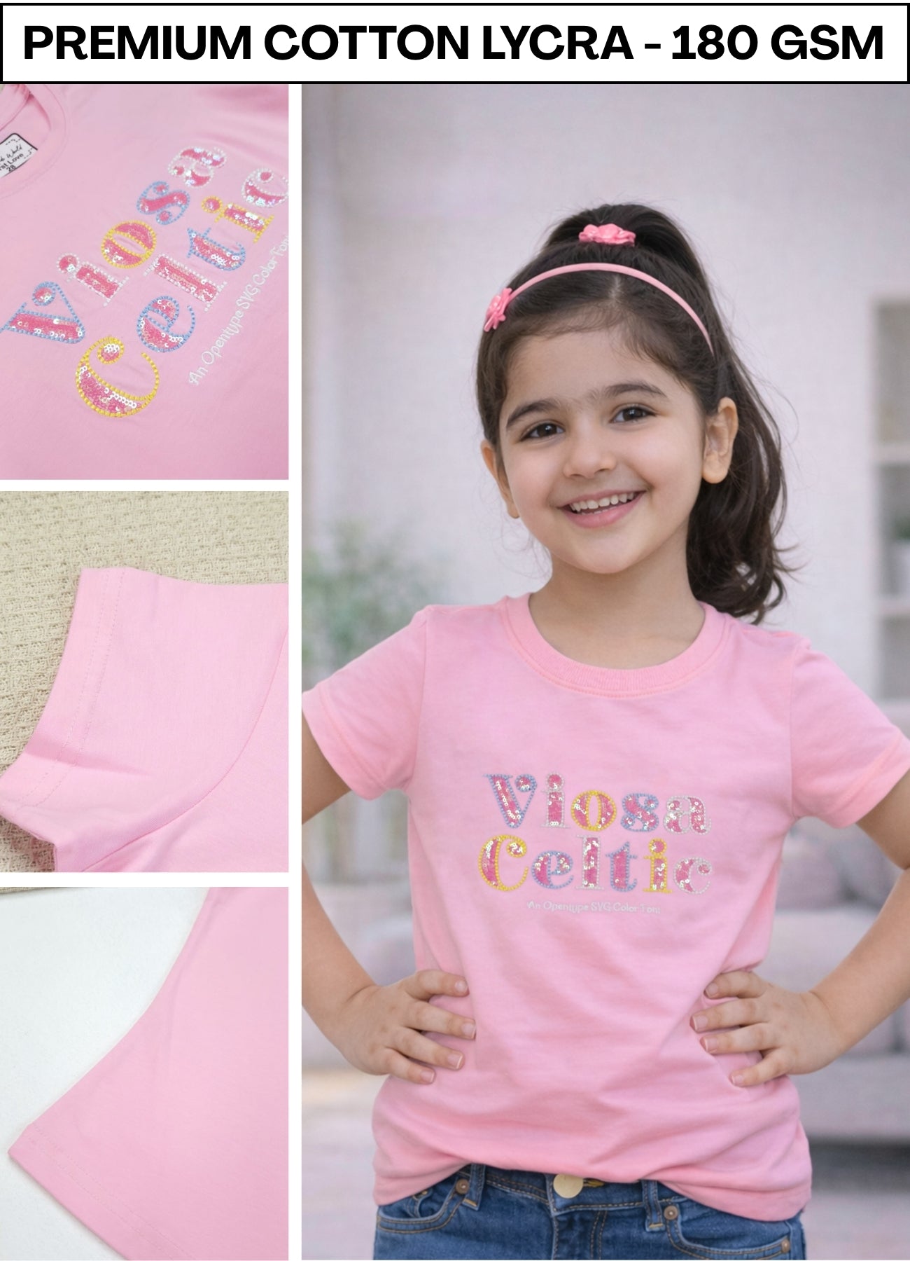 FL - 1606 - HD Print  T- shirt ( Pack of 3 )