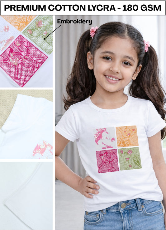 FL - 1630 - HD Print  T- shirt ( Pack of 3 )