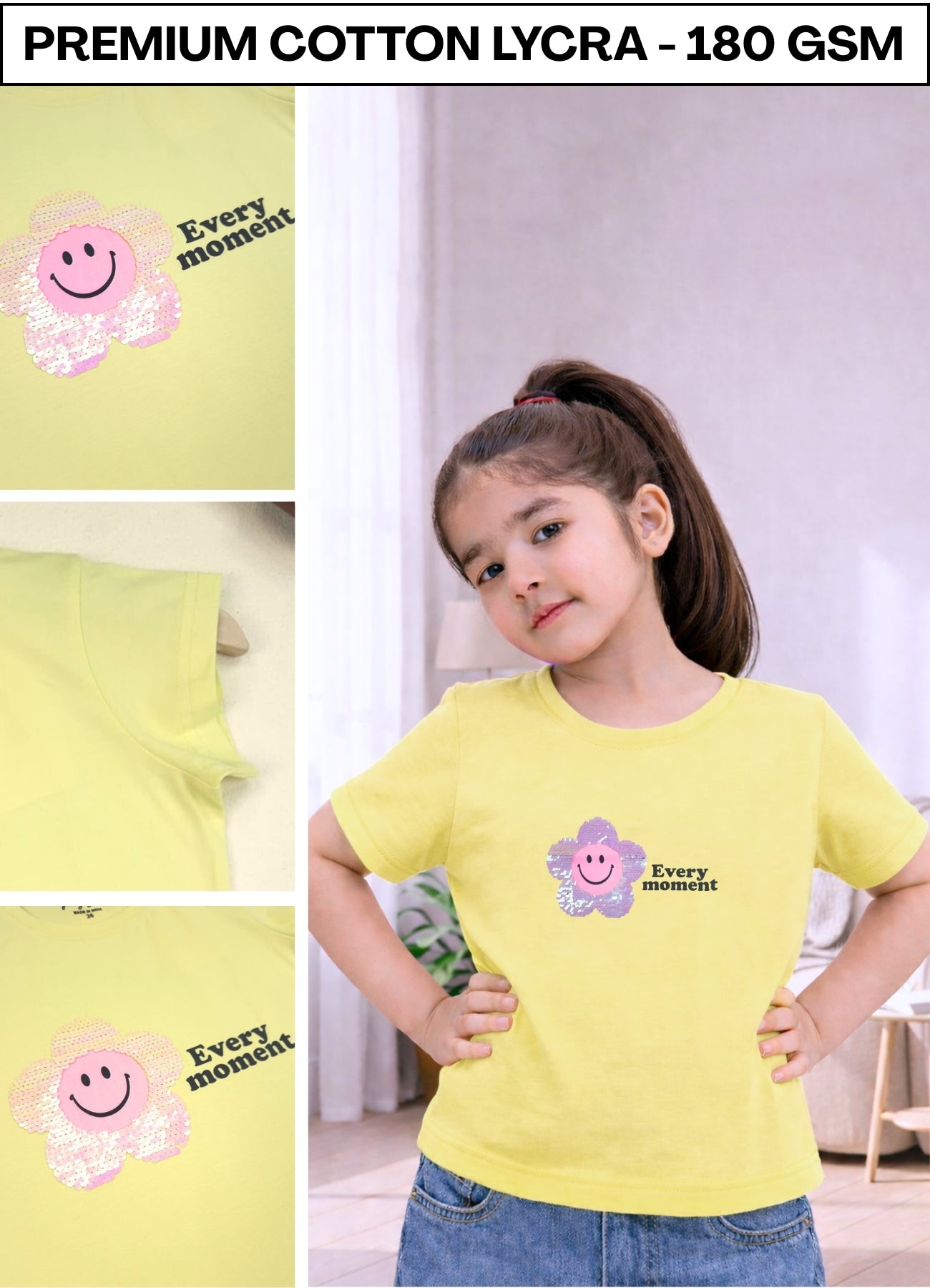 Yb - 06 - HD Print  T- shirt ( Pack of 3 )