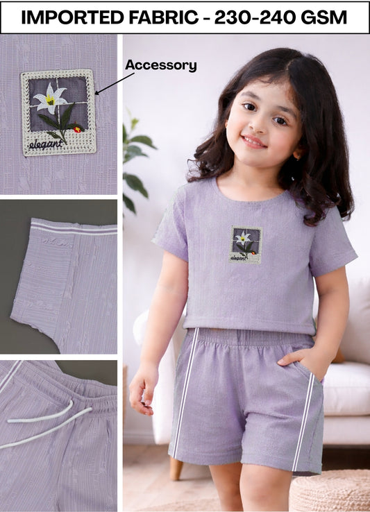 FL - 1681 Purple Cord Set ( Pack of 6 )