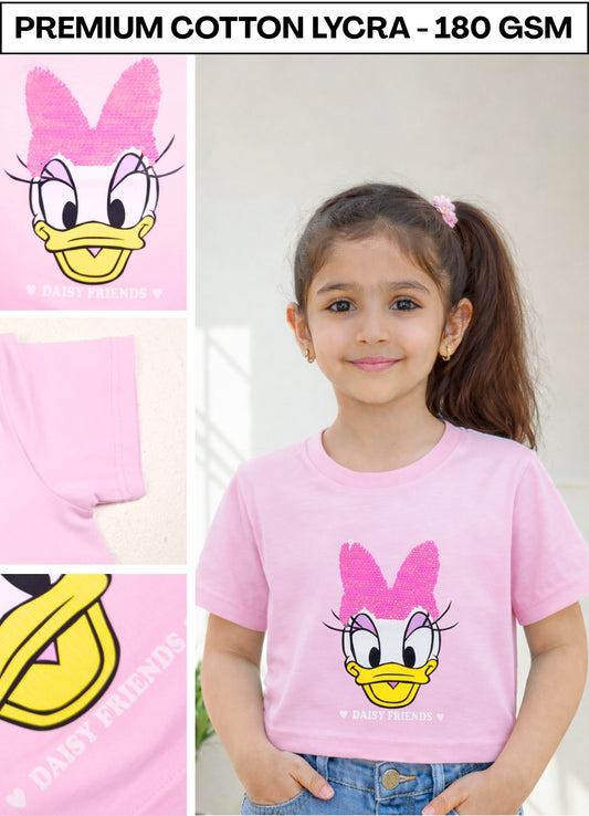 Yb - 67 Pink Fancy Croptop ( Pack of 6 )