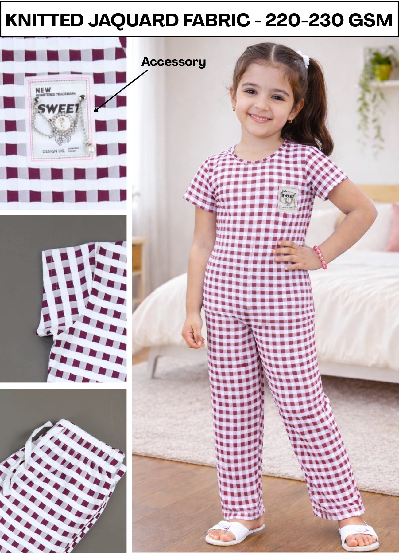 YB - 303 Lavondor Cord Set - ( Pack of 6 )