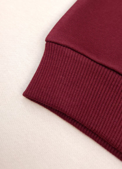521  - Maroon - Infant cord set | 280 - 290 GSM Premium Cotton Fleece