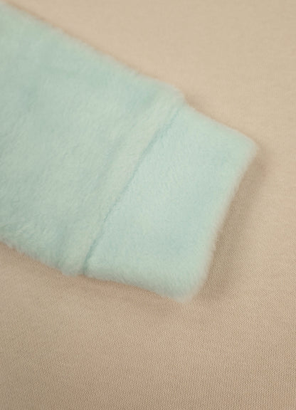 523  - Aqua Blue - Infant cord set | 320 - 330 GSM Imported Soft fabric