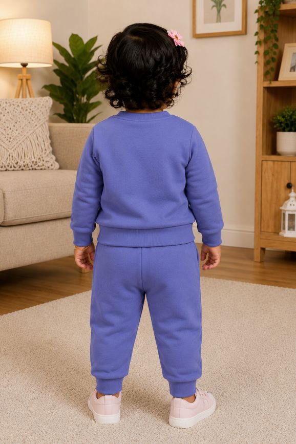 524- Denim  - Infant cord set | 280-290 GSM  Premium Cotton Fleence