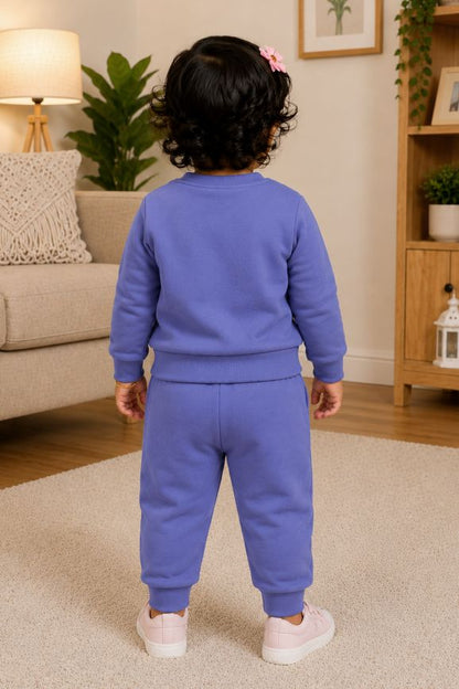 524- Denim  - Infant cord set | 280-290 GSM  Premium Cotton Fleence