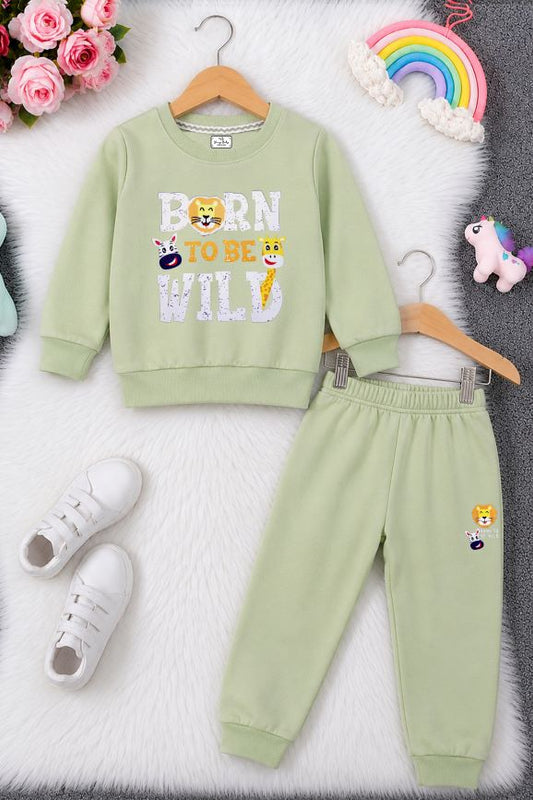 527- Ocean - Infant cord set | 280 - 290 GSM Premium Cotton Fleece