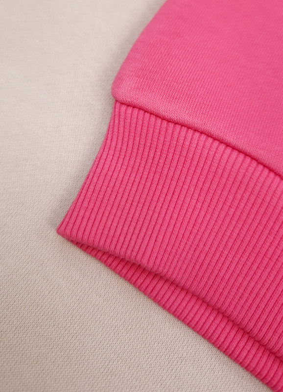 528- Pink - Infant cord set | 280 - 290 GSM Premium Cotton fleece