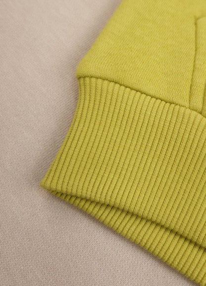529 -Yellow Green - Infant cord set | 280 - 290 GSM Premium Cotton Fleece