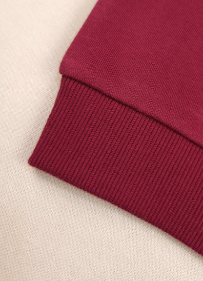 540 - Mahroon - Infant cord set | 280 - 290 GSM Premium Cotton Fleece
