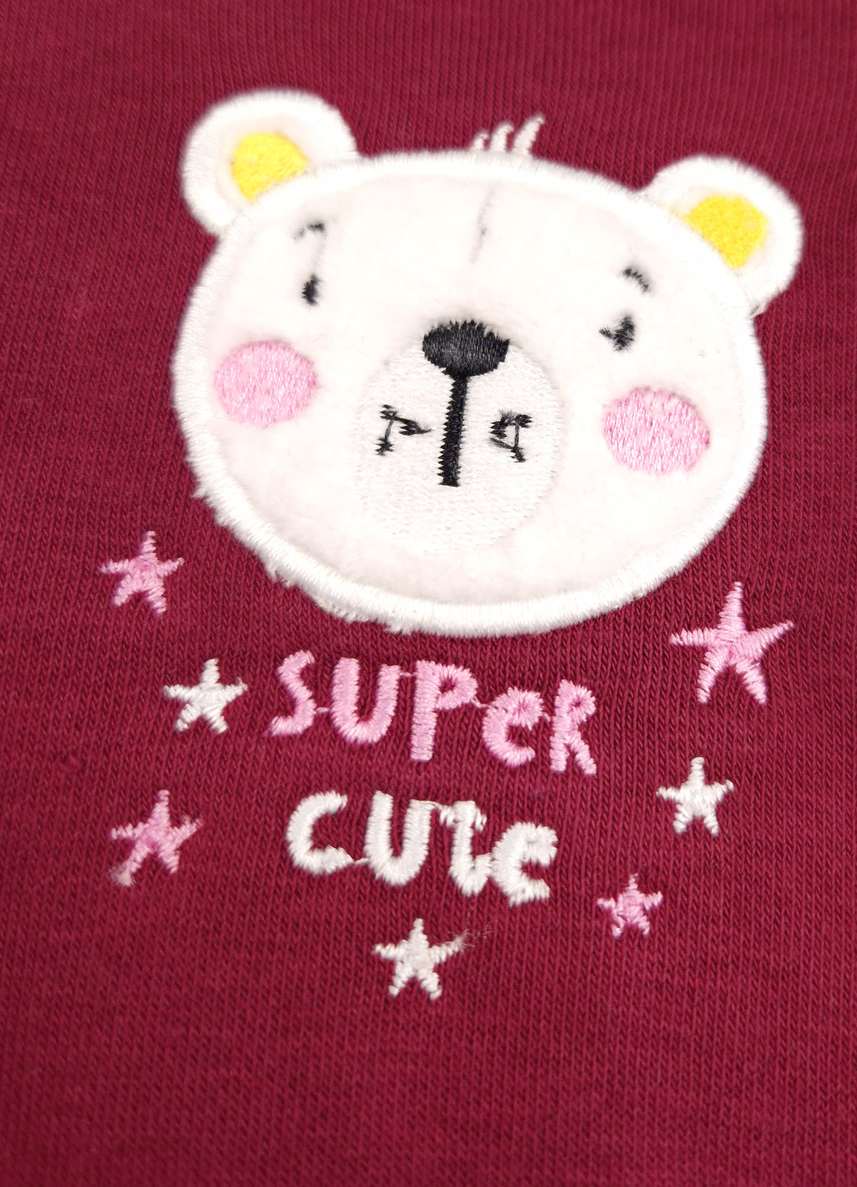 540 - Mahroon - Infant cord set | 280 - 290 GSM Premium Cotton Fleece