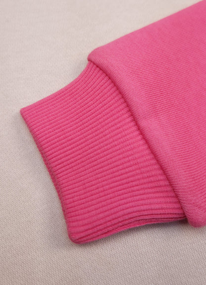 542 -  Pink  - Infant cord set | 280 - 290 GSM Premium Cotton Fleece