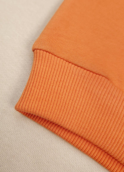 542 -  Orange  - Infant cord set | 280 - 290 GSM Premium Cotton Fleece