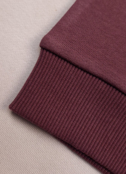 542 -  Wine  - Infant cord set | 280 - 290 GSM Premium Cotton Fleece