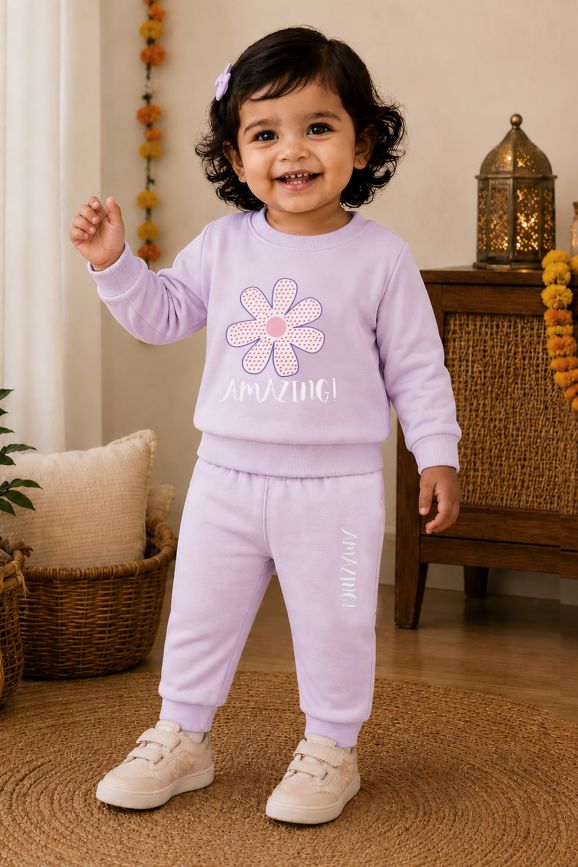 542 -  Lavander   - Infant cord set | 280 - 290 GSM Premium Cotton Fleece