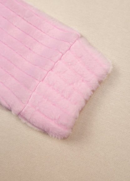 544 - Pink - 🐧 Infant Pink Penguin Embroidered Cozy Set| 320 - 340 GSM Imported Soft Fabric