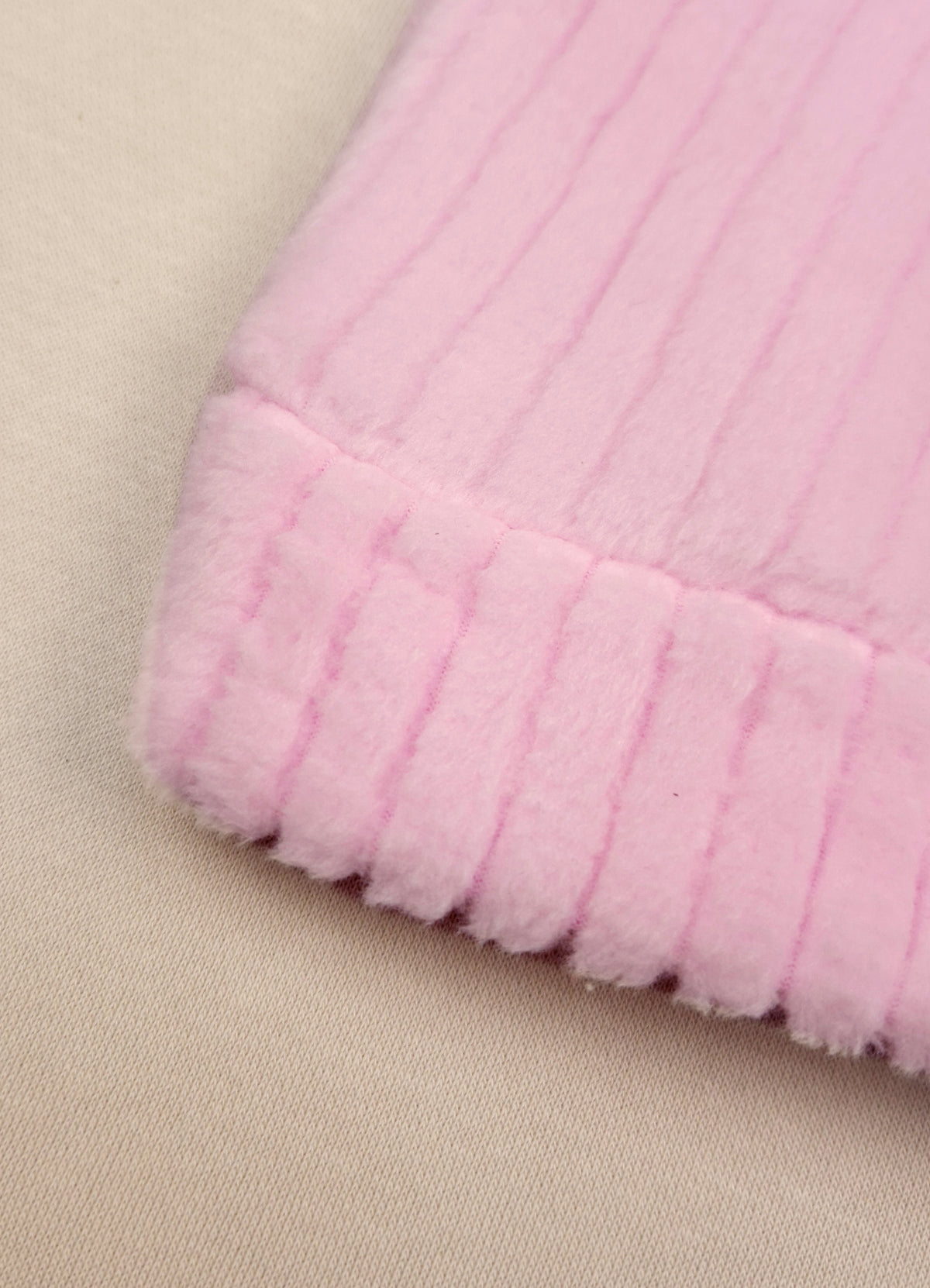 544 - Pink - 🐧 Infant Pink Penguin Embroidered Cozy Set| 320 - 340 GSM Imported Soft Fabric