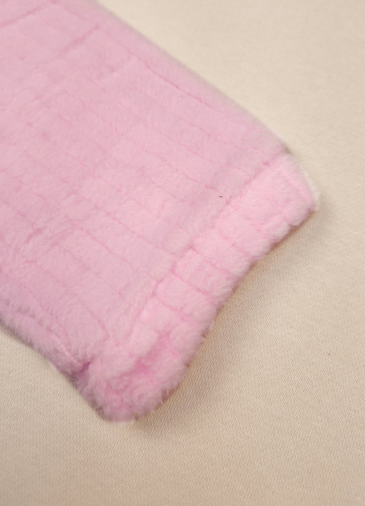 544 - Pink - 🐧 Infant Pink Penguin Embroidered Cozy Set| 320 - 340 GSM Imported Soft Fabric