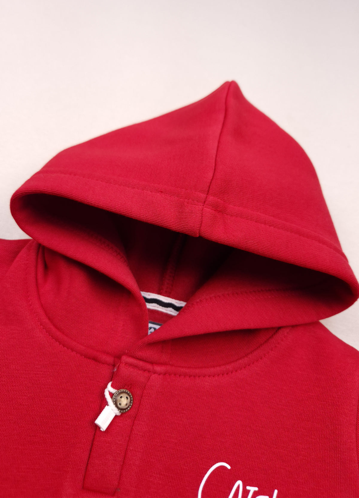 580 - Red - infant cord set | 280 - 290 GSM Premium Cotton Fleece